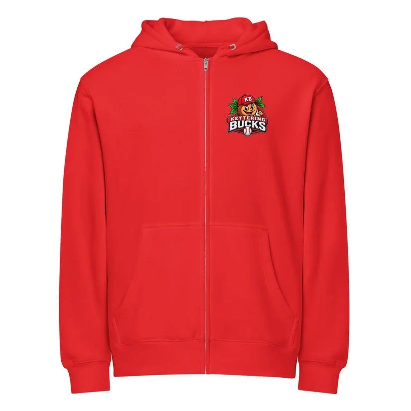 Kettering Bucks - Full Adult Zip-Up Hoodie