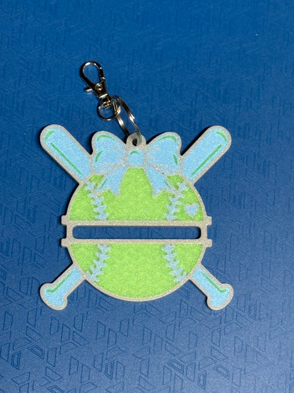 Hair Tie Holder - Green/Blue (Glow In The Dark)