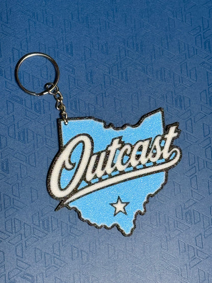 Outcast KeyChain - Blue