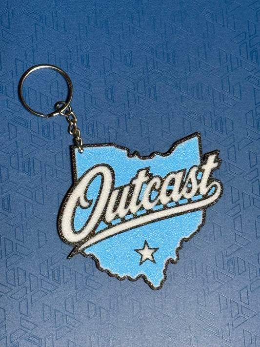 Outcast KeyChain - Blue