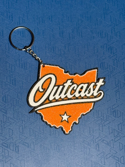 Outcast KeyChain - Orange