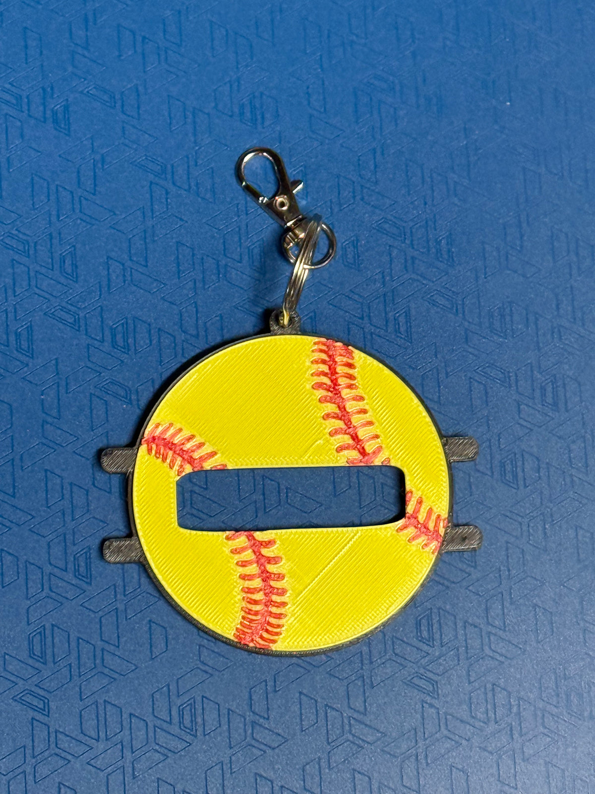 Hair Tie Holder - Yellow/Red