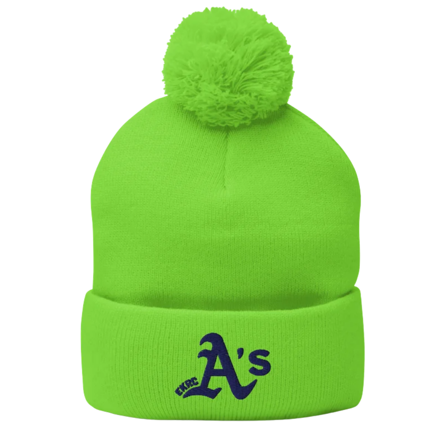 A's Pom Pom Beanies