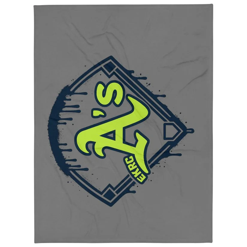 A's Throw Blanket