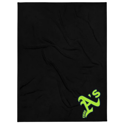 A's Throw Blanket