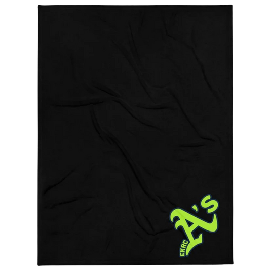 A's Throw Blanket