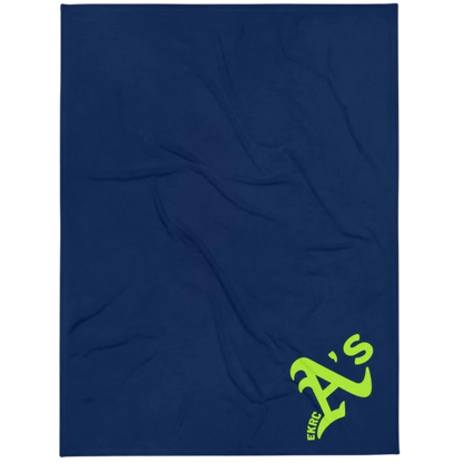 A's Throw Blanket