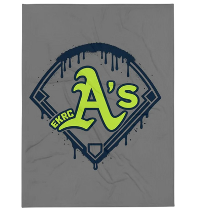 A's Throw Blanket